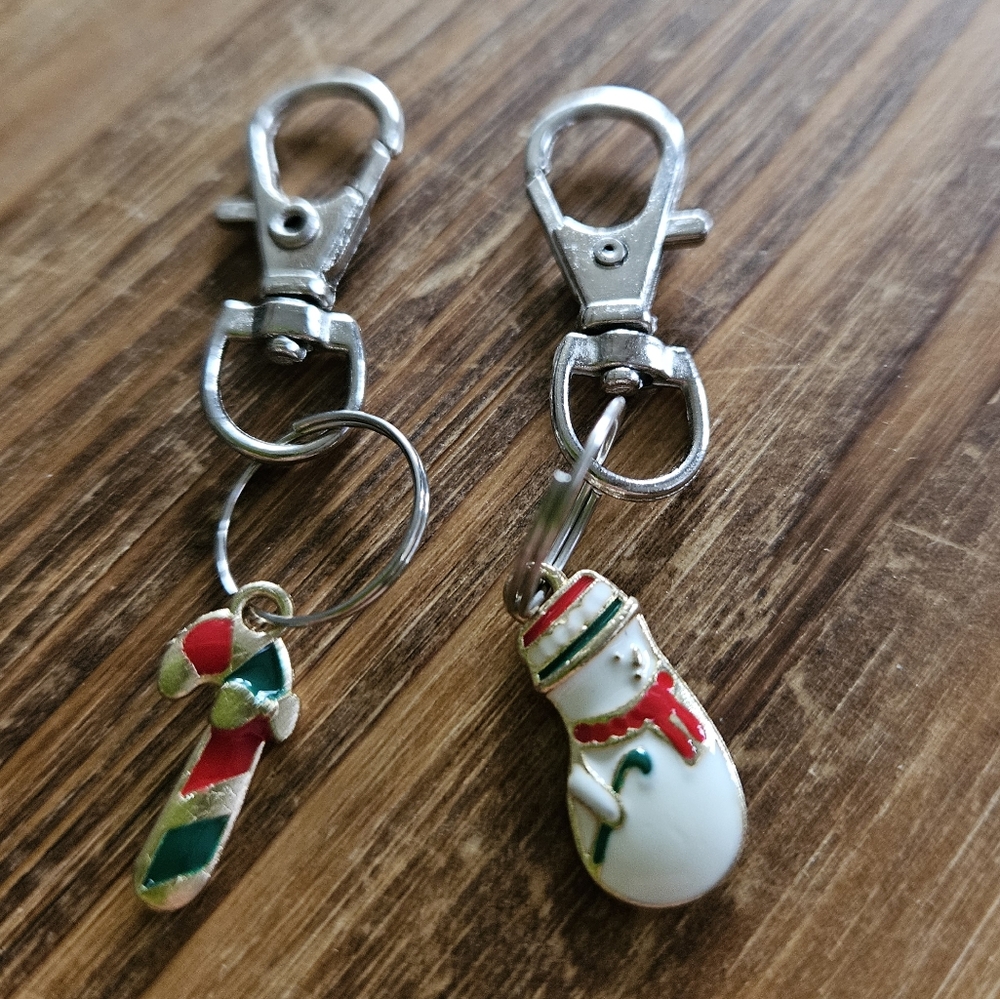 Holiday Charm Key & Card Holder Set